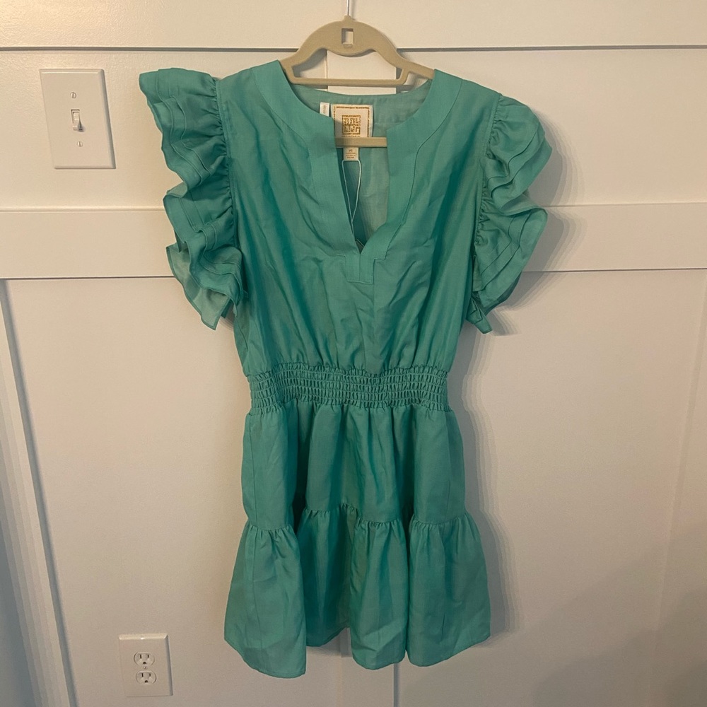 Emily McCarthy Maggie Ruffle Dress NWT